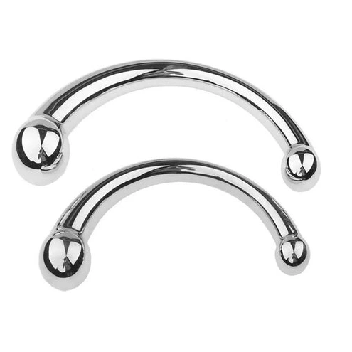 Double Elegant Stainless 5858 Steel Ended Hook Anal 0818